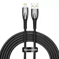Baseus Glimmer Series data transfer and charging cable | USB-A to Lightning | 12W | 2m | black
