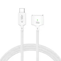 Tech-Protect MMC01 ULTRABOOST MAGNETIC MACBOOK CABLE TYPE-C TO MAGSAFE 3 140W 200CM WHITE