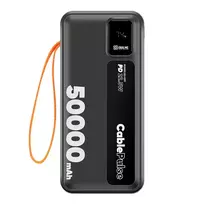 Obal:Me CablePulse Power Bank | 50,000 mAh | 22.5W | black