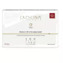 Labo Set, Crescina, Transdermic HFSC 500, For Growth Stimulation, Ampoule Treatment Serum, For Scalp, For Women, 5 pcs, 3.5 ml