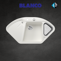 Plautuvė su ekscentriniu ventiliu Blanco DELTA II 523660 - NEMOKAMAS PRISTATYMAS