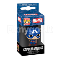 FUNKO POP! Raktų pakabutis: Marvel - Captain America