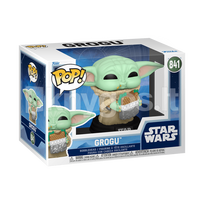FUNKO POP! Vinilinė figūrėlė: Star Wars: Mandalorian & Grogu - Grogu with Sandwich