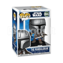 FUNKO POP! Vinilinė figūrėlė: Star Wars: Mandalorian & Grogu - The Mandalorian (Dual Wield)