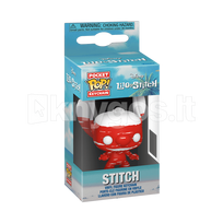 FUNKO POP! Raktų pakabutis: Lilo & Stitch - Stitch Badness Level (Deco)