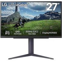 LG UltraGear27GS85QX-B - QHD-IPS panel, 180Hz, 1ms 27GS85QX-B.AEU