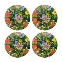 Stalo padėkliukas Creative Tops Floral, 329 cm x 29 cm x 29 cm, 4 vnt., Įvairių spalvų