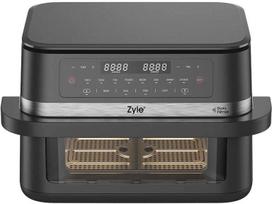 Karšto oro gruzdintuvė Zyle ZY100DAF, juoda sp., 2950 W, 11 l