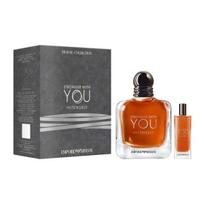 Set Emporio Armani: Stronger With You Intensely Eau De Parfum For Men, 100 ml + Stronger With You Intensely Eau De Parfum For Men, 15 ml