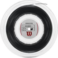 Styga teniso raketei Wilson Revolve Spin 16/1.30 mm, juoda