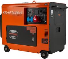 Dyzelinis trifazis elektros generatorius KRAFT&DELE 7000W 12/230/400V (KD121 2K)