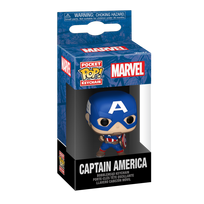 FUNKO  POP! Raktų pakabutis: Marvel - Captain America