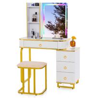 Kosmetinis stalas 80 x 40 x 137 cm