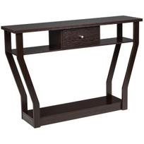 Konsolinis stalas 120 x 30 x 80.5 cm ruda