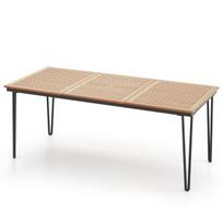 Lauko valgomojo stalas 200 x 90 x 75 cm