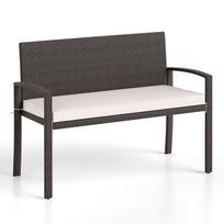 Pintinė sofa ruda 2 vietų