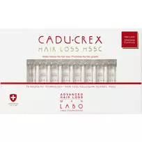 Labo, Cadu-Crex Advanced Stage, Anti-Hair Loss, Ampoules Treatment Serum, For Scalp, For Men, 40 pcs, 3.5 ml