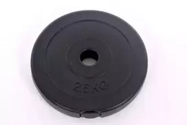 Vinilinis svorio diskas štangoms ir hanteliams (lėkštė) 2,5kg (31,5mm)