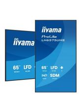 LH6575UHS-B2AG 65" 4K UHD Professional Digital Signage 24/7 display featuring Android OS, FailOver and Intel® SDM slot