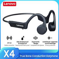 „Lenovo X4 True Bone Conduction“ ausinės belaidės BT5.0 ausinės IP56, atsparios vandeniui / garso privatumo apsauga / 360