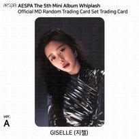 Aespa 5-asis mini albumas Whiplash POP UP Oficialus MD Atsitiktinė prekybinė kortelė Nuotraukos kortelė Giselle - A ver #1