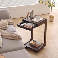 Nordic Retro Solid Wood Coffee Tables Living Room Furniture Home Sofa Move Side Tables Designer Creative Bedroom Bedside Table