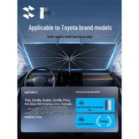 Toyota priekinio stiklo automobilio saulės skydelis