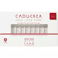 Labo, Cadu-Crex Severe Stage, Anti-Hair Loss, Ampoules Treatment Serum, For Scalp, For Men, 40 pcs, 3.5 ml