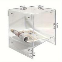 Acrylic transparent edge few Internet celebrities simple bedroom bedside table Nordic coffee table sofa few ins light luxury she