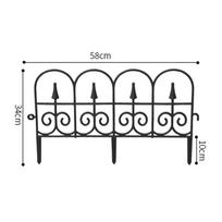 Garden Border Edging Decorative Gardening Fence Border Garden Fence Garden Fence Border for Outdoor Garden