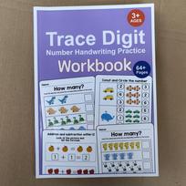 64-Page Interactive Preschool Math Workbook: Number Tracing Addition and Subtraction Exercises - Early Education Activities ideal for 1 Piece