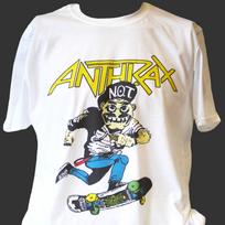 ANTHRAX HARDCORE PUNK ROCK METAL T-Shirt Mens Womens Tees Top unisex white S-3XL 2XL