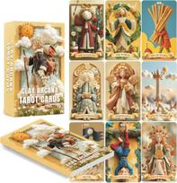 Unikalus Tarot Denis, 78 molio Tarot kortos pradedantiesiems ir patyrusiems skaitytojams, su vadovu, įrankiais apmąstymui
