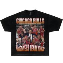1996 Chicago Bulls 72 Wins Boxy Vintage Basketball Tees Oversized Streetwear Y2K 4XL