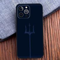 P-Percy J-Jackson Poseidono telefono dėklas, skirtas iPhone 16,15,14,13,12,11,Pro,X,XS,Max,XR,Plus,Mini, minkštas juodas dangtelis iPhone15pro