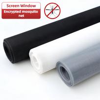 Pasidaryk pats didelio dydžio langų tinklelis nuo uodų ir vabzdžių, atsparus gyvūnams, tinkamas balkonams, sodams ir kt. Vabzdžių tinklelis 60cm x 2.5m juoda
