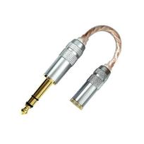HIFI decoding audio adapter cable 4.4mm to 6.35mm stereo balance