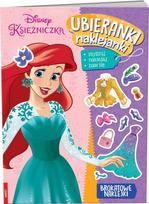 Disney Księżniczka. Ubieranki, Naklejanki