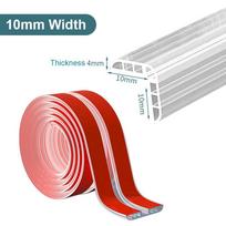 Furniture Bumper Table Edge Protector L Type Baby Proofing Corner Guard Strip Self Adhesive Transparent Kids Safety Household