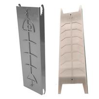 Multifunctional Flame Salmon Grill Board Professional BBQ Accessory 304 Stainless Steel For Outdoor Cooking And Camping