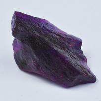 Purple Sapphire 46.10 Ct Uncut Raw Rough Natural CERTIFIED Loose Gemstone 50.8 mm approx