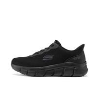 Skechers Bobs Mens Comfortable Versatile Durable Breathable Casual Running Shoes Men sneaker Black 118113-BBK 39.5