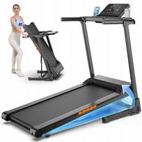 Foldable Treadmill Home Treadmill ZX61 Bieżnia Domowa Elektryczna Składana Kąt Nachylenia 1-15% 13.5 KM/H do 135kg