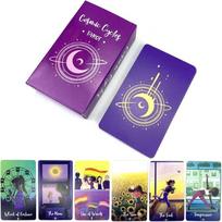 10.3*6cm Cosmic Cycles Tarot – Vibrant Indie Tarot Deck 78 Pcs Tarot Cards