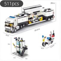 Urban area High-Quality Police Space facility High-Quality Building High-Quality Block Construction set Collection kit High-Quality Prison NO BOX