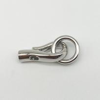 Yansheng S925 sterlingas sidabro perlo jungiklis užsegimas karoliams/apyrankėms 925 Silver balto aukso spalvos
