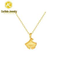 Shuibei 3D Fine Gold Pendant Clavicle Chain - Elegant Design Pendant Only