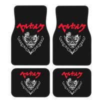 Japanese Anime Handsome Printed Car Floor Mat Four Piece Set Suitable for All Car Floor Mats and Car Accessories