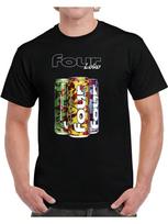 Unisex's Four Loko Alcohol Beer Fruit Flavor Graphic T-Shirt S