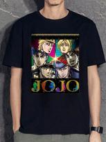 Classic Cartoon Anime Printed Unisex T-Shirt, Unisex's Comfortable Short Sleeved Round Neck T-Shirt M